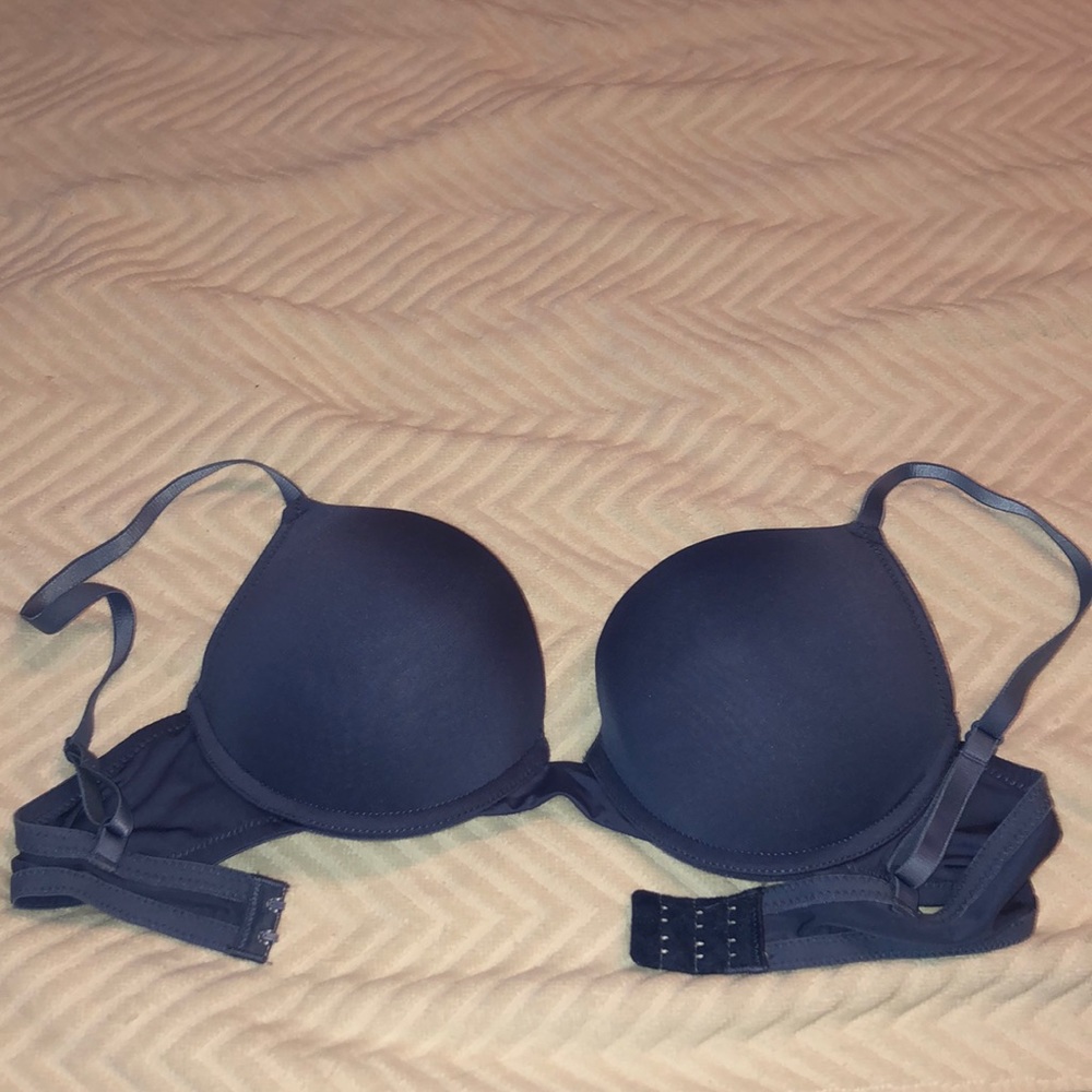 Blue Light Push Up Bra